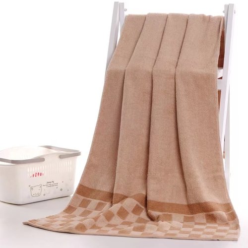 天彩 新疆彩棉纯棉浴巾彩棉男女全棉浴巾大毛巾专柜正品70X140cm