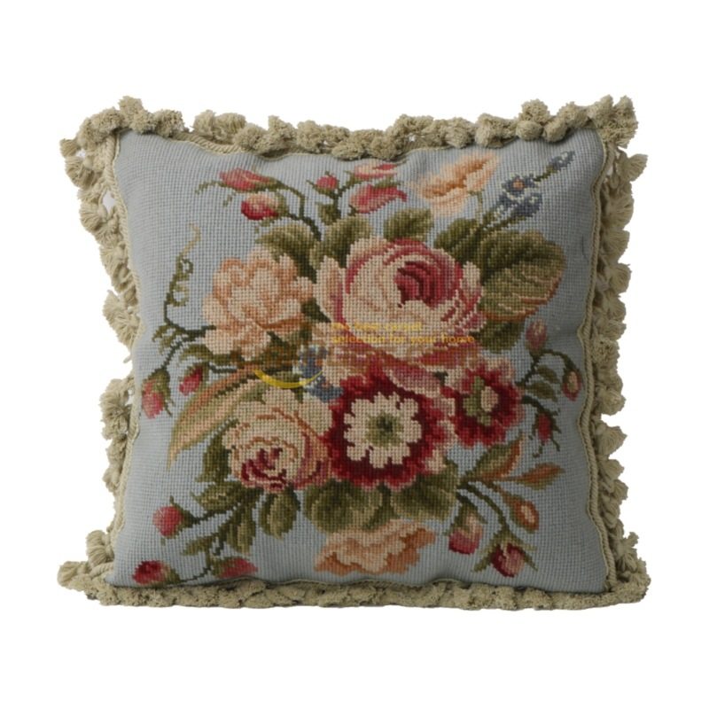 羊毛美式拼布抱枕 手工制作乡村风不含芯,居家布艺,抱枕被,淘宝优惠券,粉丝福利购,淘宝优惠卷