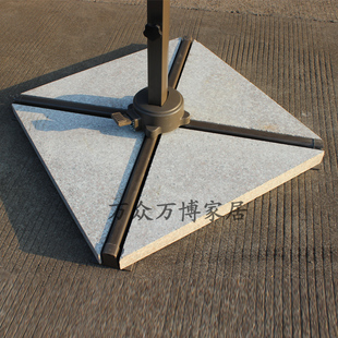 大理石底座 户外庭院遮阳伞太阳伞广告伞罗马伞侧边门卫伞单片价