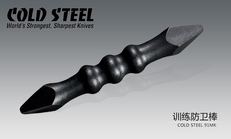美国冷钢 COLD STEEL 塑钢自卫棒实心棍户外防身短棍防狼用具酷棍