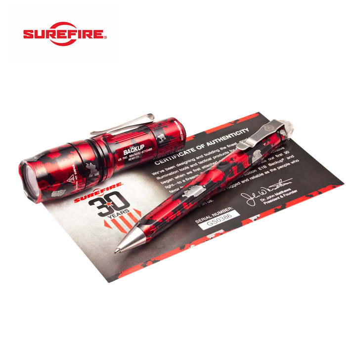 美国神火 SUREFIRE 30周年 限量珍藏纪念版GS-E1B-EWP01套装 现货