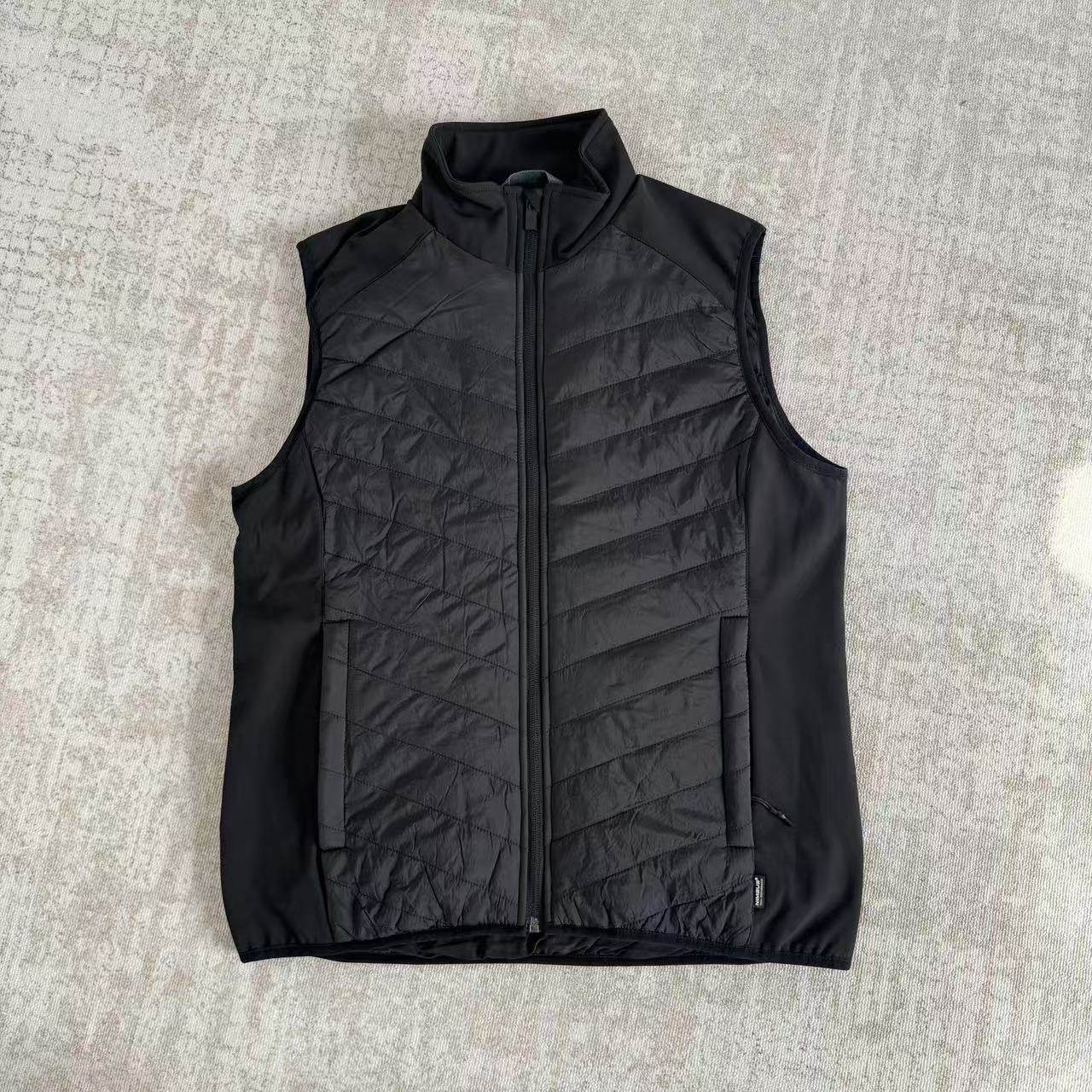 常规款马甲宽松型拼接女士黑色立领保暖棉服马甲25112943,女装/女士精品,马夹,淘宝优惠券,粉丝福利购,淘宝优惠卷