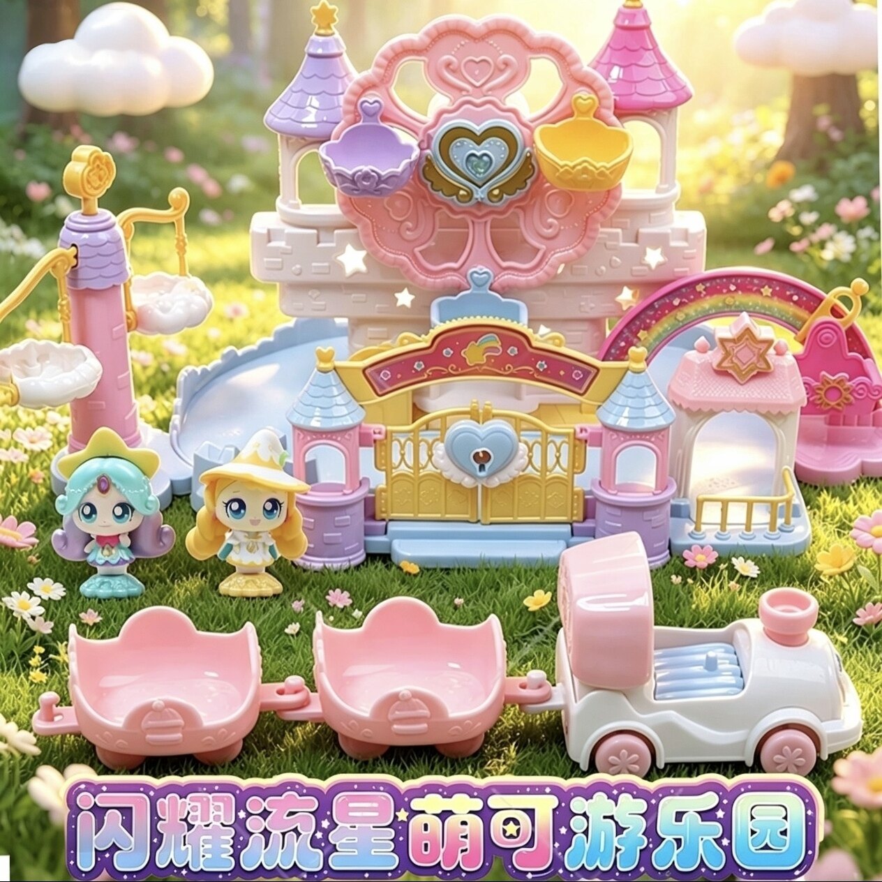 奇妙萌可流星声光救护车玩具