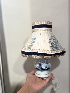中古默认微瑕不退不换  难得全套代夫特小台灯 荷兰
