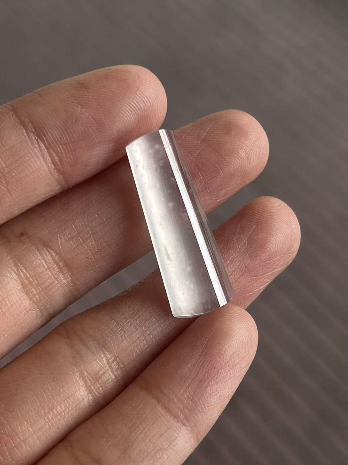 天然翡翠高冰平安柱1500