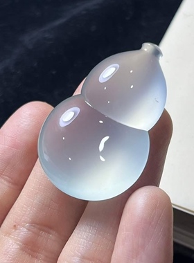 天然翡翠高冰大葫芦1300.6