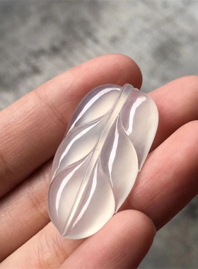 翡翠玉佛观音葫芦如意福瓜豆吊坠花件天然A缅甸0730.2叶子观音