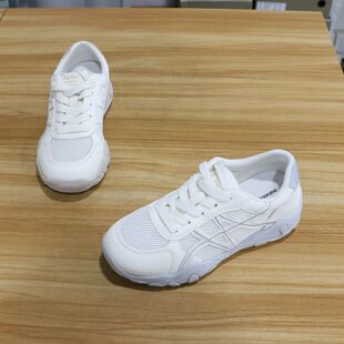 女91 软底旅游跑鞋 6151 2026春夏网面透气运动休闲鞋 诗路花语女鞋