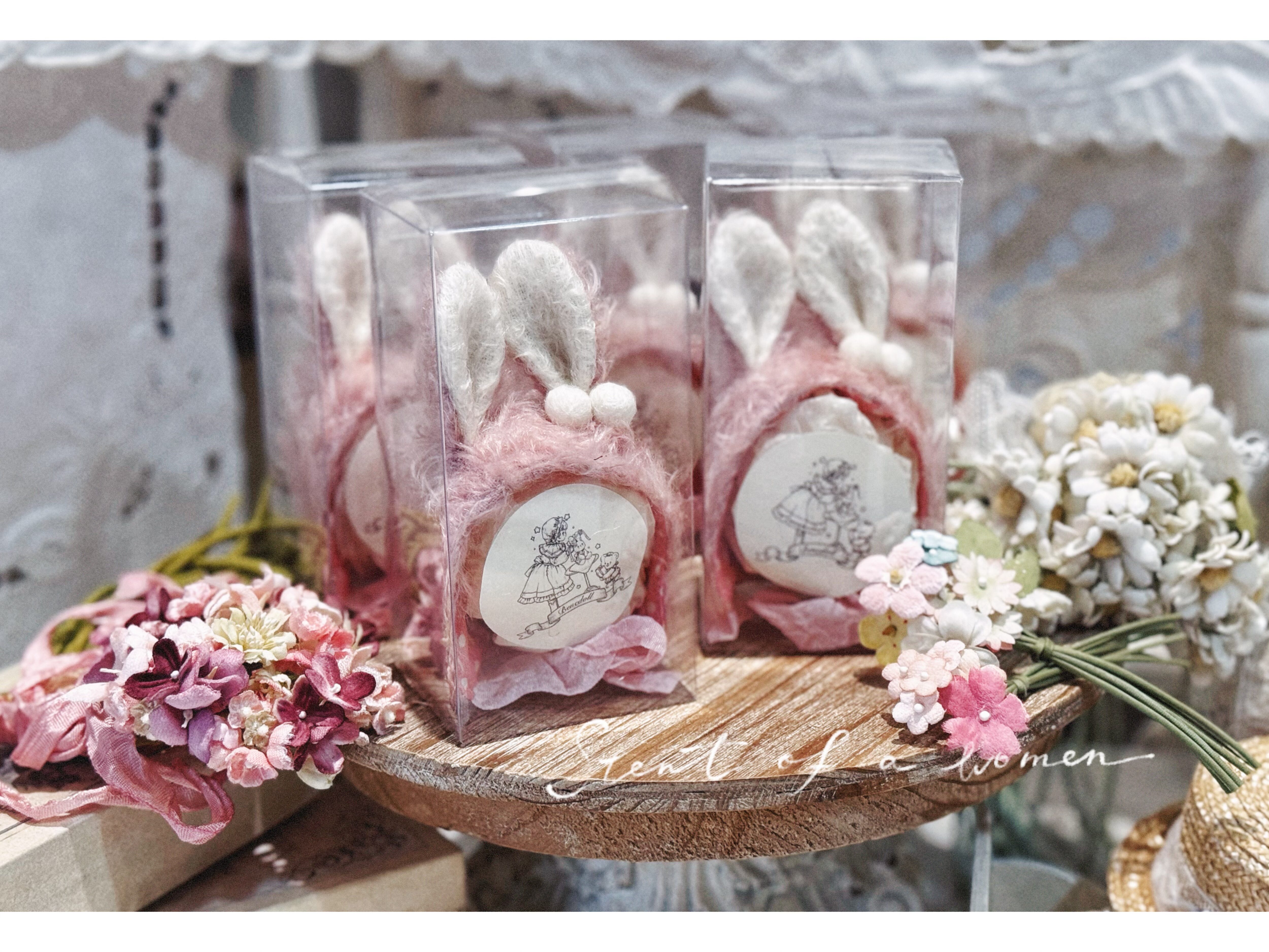 6分蓝豆豆小p娃娃landoudou兔子小熊帽