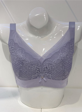 22年正品奥维丝丽2247调整型 大胸显小文胸宽肩带收腹乳内衣 D杯