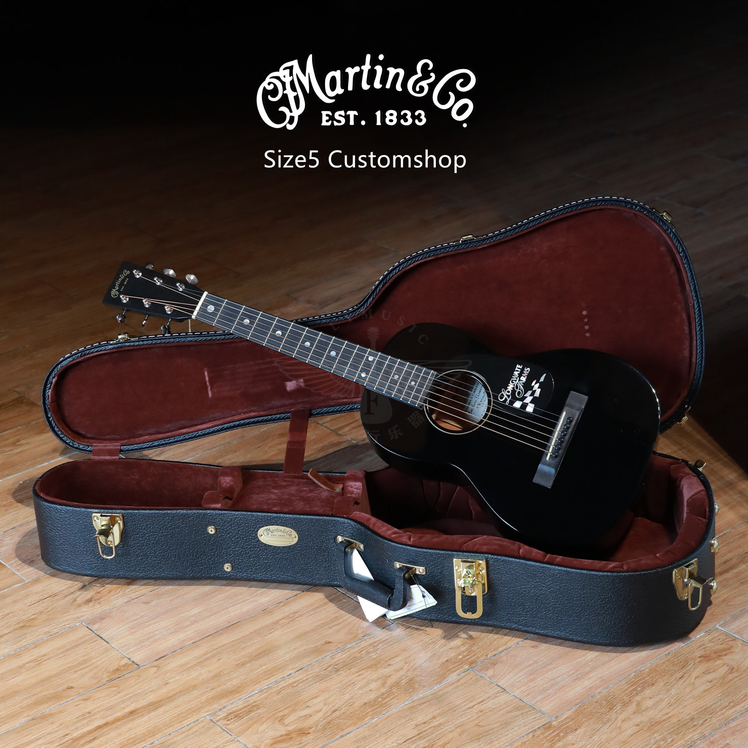 飞琴行 马丁 Martin Custosmhop Size5 Mah全桃 全单民谣木吉他