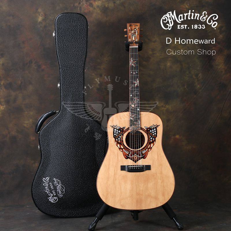 飞琴行 马丁martin d homeward 限量版全单民谣吉他
