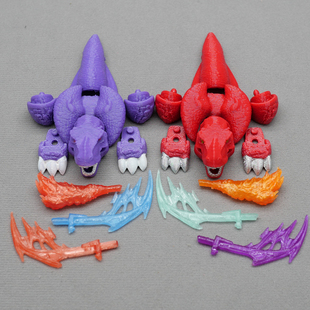 TFS星辰版第一波威震M天霸王龙BW野兽战争套件群星镜像红蜘蛛特效