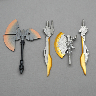 TIM改造铁机巧风格MMC式样擎天OP柱战斧武器升级配件WFC