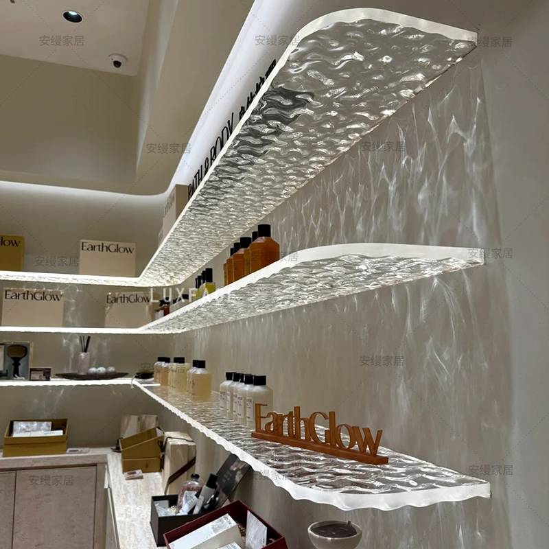 美容院日化品店壁挂式展示架