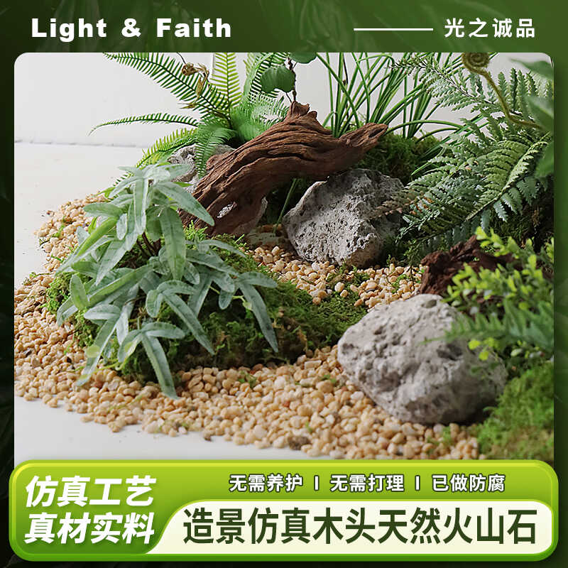 大号造型天然水族鱼缸免煮沉木