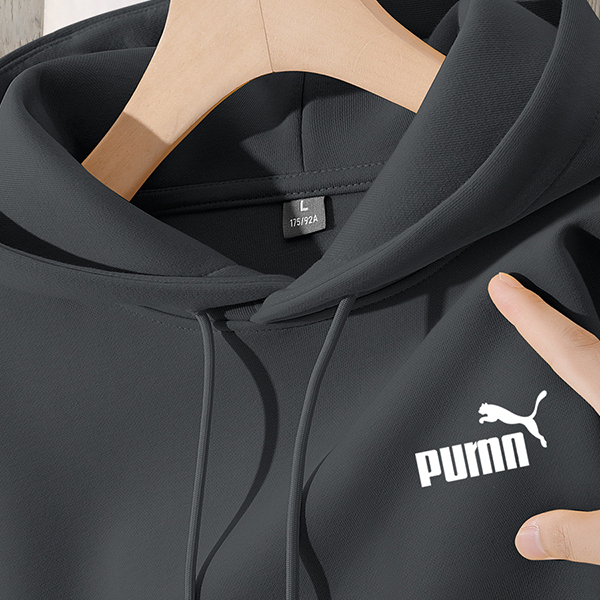 品牌活动 秋冬纯棉卫衣时尚百搭打底衫加绒上衣春秋连帽卫衣男潮