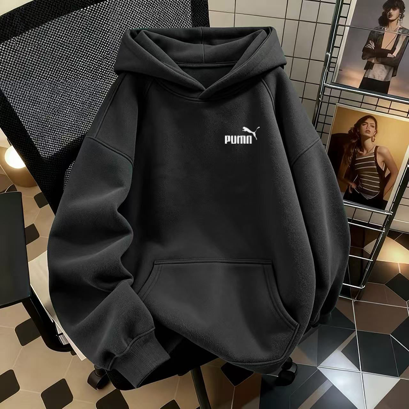 春秋纯棉男卫衣连帽时尚百搭打底衫加绒秋冬重磅卫衣品牌折扣活动