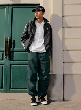 油腻叔Adidas阿迪达斯正品三叶草防风运动休闲外套GN3535 JM2716