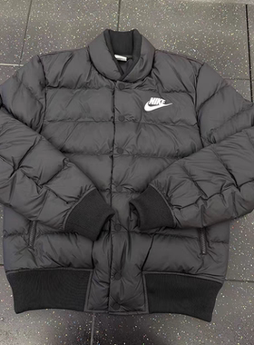 油腻叔正品NIKE耐克男子运动立领防风拒水羽绒夹克外套IB4499-010