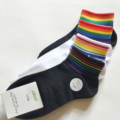 运动纯棉步旺都运动女士短筒