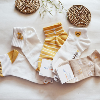 运动袜子运动女士船袜