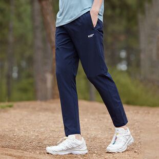凉感高级男裤 拓路者快干轻薄夏季 休闲裤 四面弹男式 户外运动直筒裤
