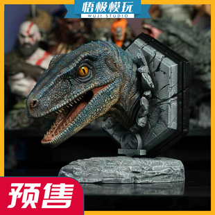 悟极模玩 壁挂 3109 恐龙 限量雕像 迅猛龙