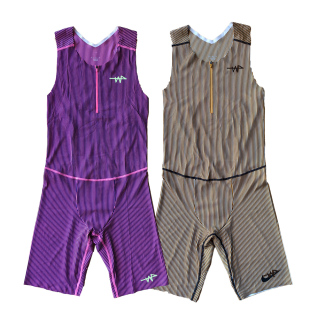 炫彩2024 国家队田径运动服 连体短跑服 中国队螺纹紧身衣 可订做