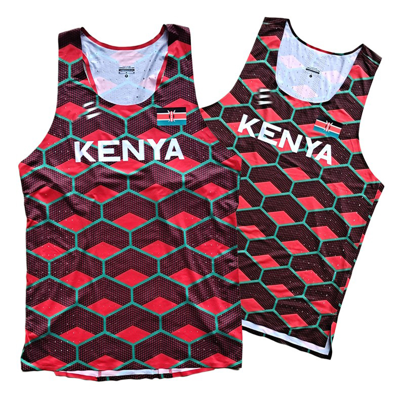 肯尼亚2021田径队2020马拉松背心