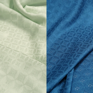 桑蚕丝球路纹铜钱纹绞罗上衣连衣裙服装面料套装裤子旗袍布料