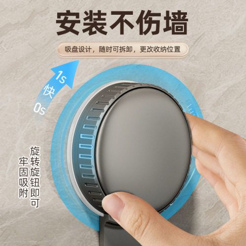 优勤卫浴置物架卫生间吸盘置物