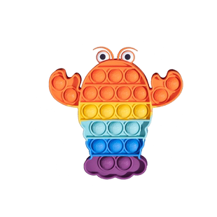 儿童彩虹按按乐键盘网红游戏戳戳乐泡泡减压捏捏乐解压玩具摁摁乐