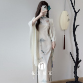 年轻款 国风绝美旗袍2026新款 少女气质高端改良连衣裙 春日迟迟