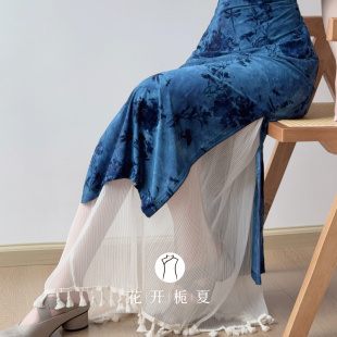 旗袍内搭衬裤衬裙打底裤旗袍叠穿防走光仙气少女年轻复古百搭