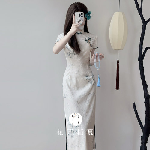 新中式改良旗袍年轻款少女连衣裙