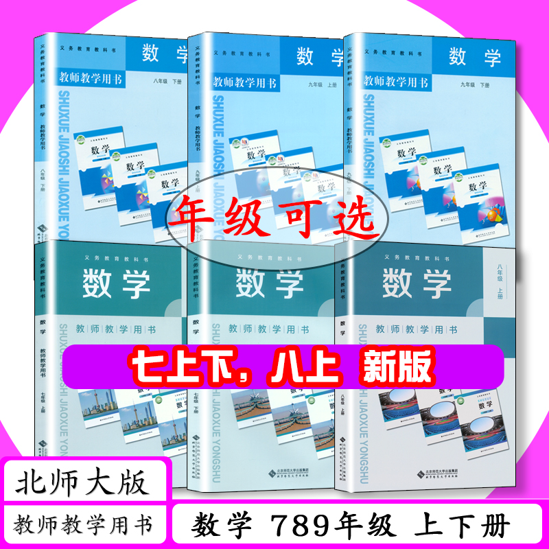 北师大版初中数学教师教学用书