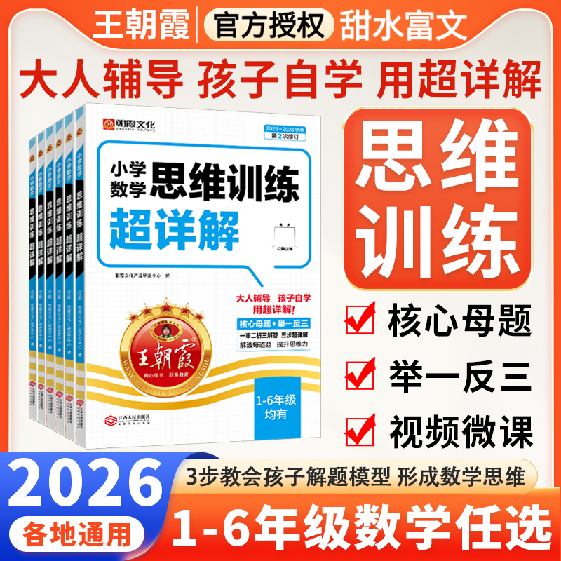 王朝霞数学思维训练超详解
