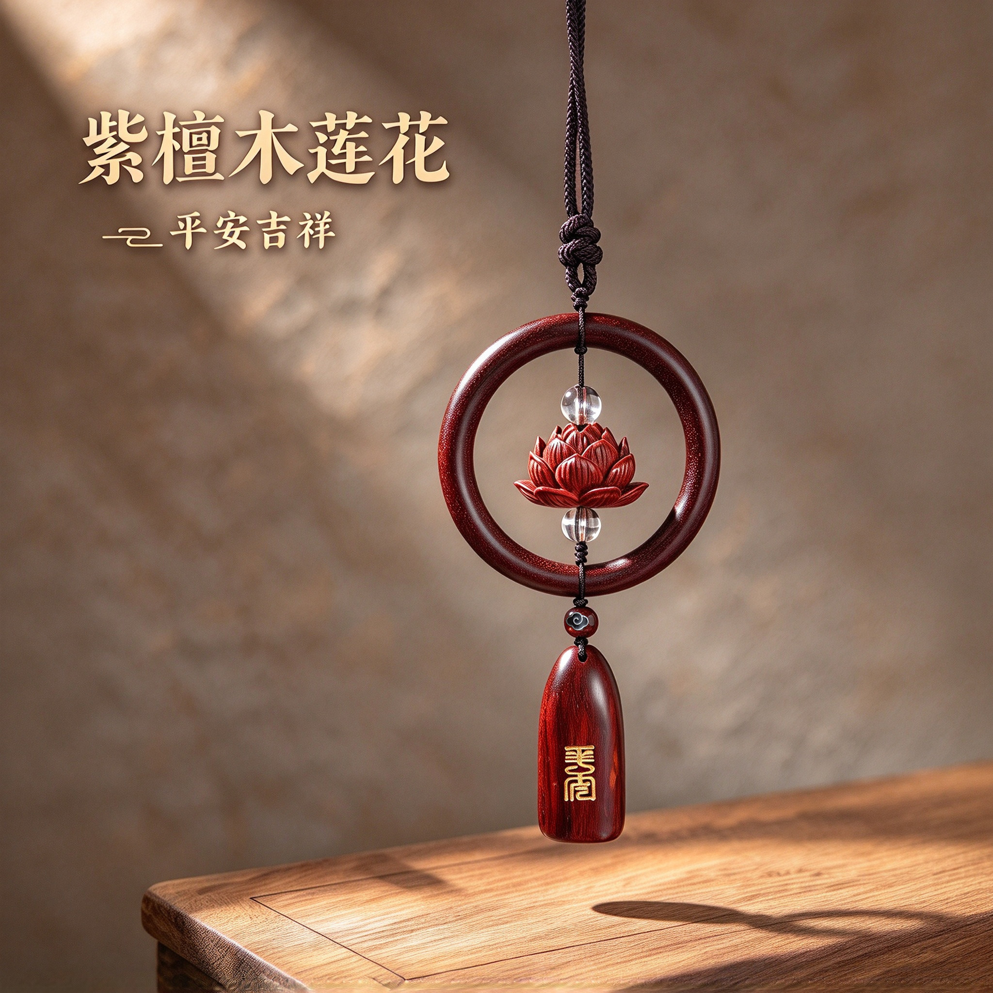 茗尚平安汽车挂件新车装饰小礼品