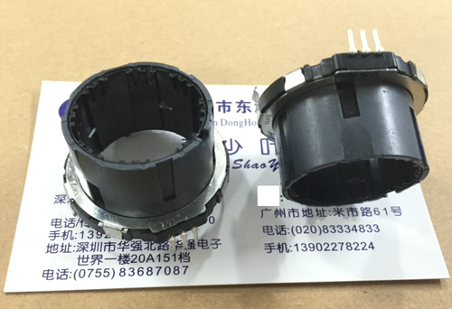 ALPS阿尔卑斯EC35A1520402中空轴型编码器30定位15脉冲汽车导航