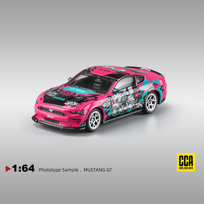 彩珀新款仿真164福特野马GT