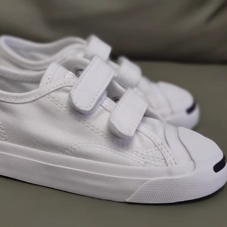 converse Jack  Purcell 新款魔术贴婴儿童鞋开口笑761308 361308