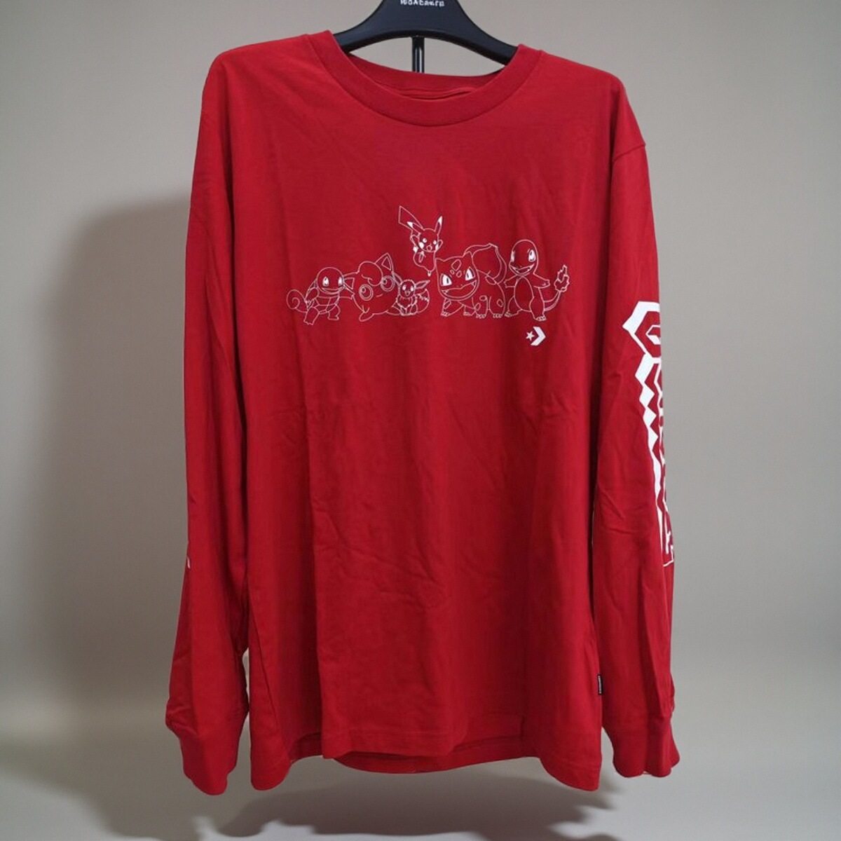匡威pokemon宝可梦联名长袖T恤打底衫男女款 10023899 10019933,运动服/休闲服装,运动T恤,淘宝优惠券,粉丝福利购,淘宝优惠卷