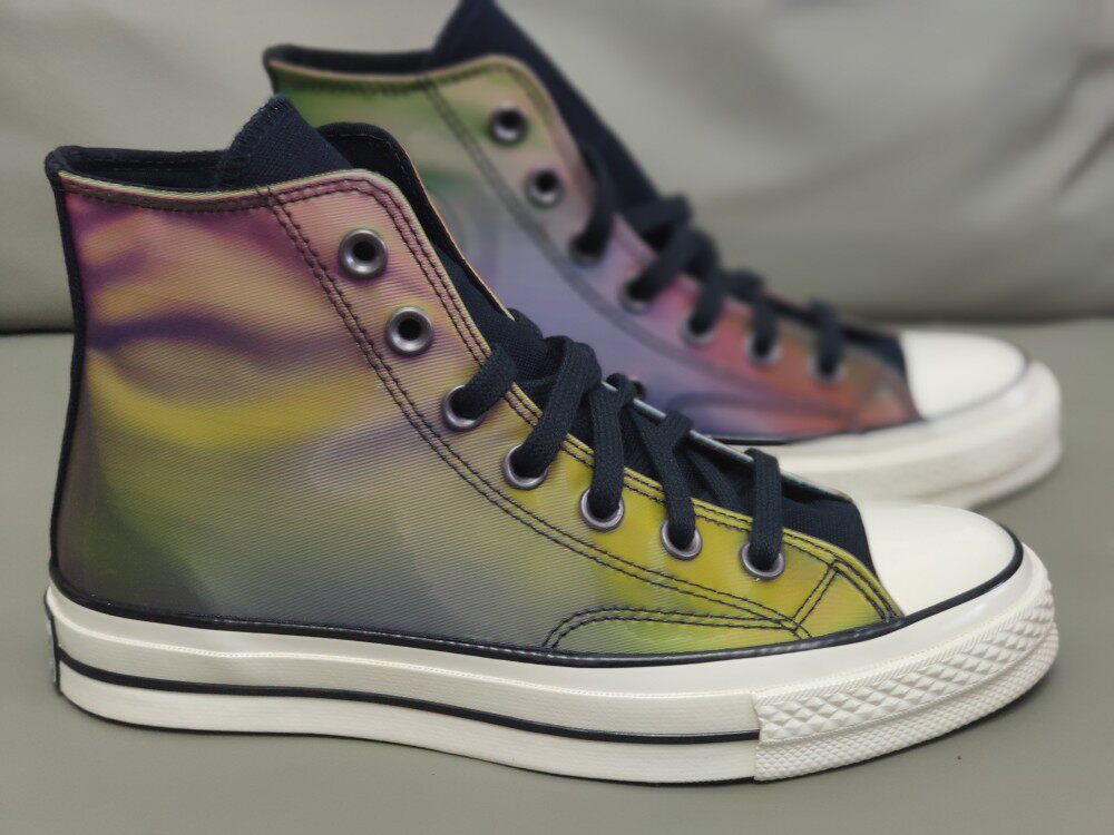 匡威1970s变色龙all star 镭射炫彩潮流酷高帮鞋  172510  170495