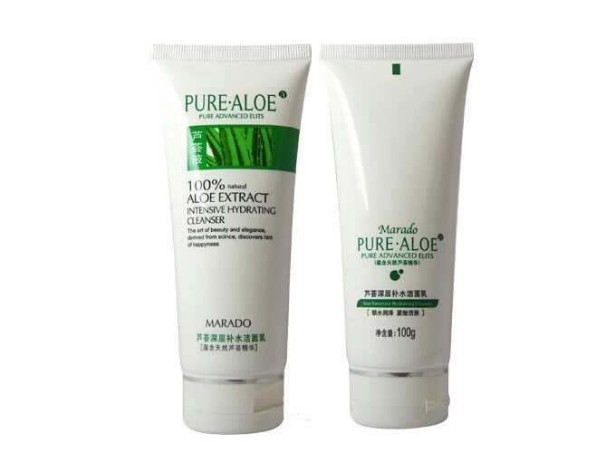 梦丽岛 芦荟 深层补水洁面乳 洗面奶包邮买2送1