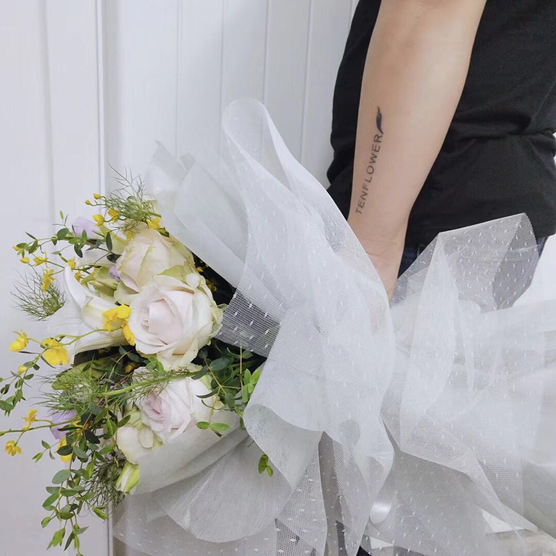 韩国进口包花材料精品纱网