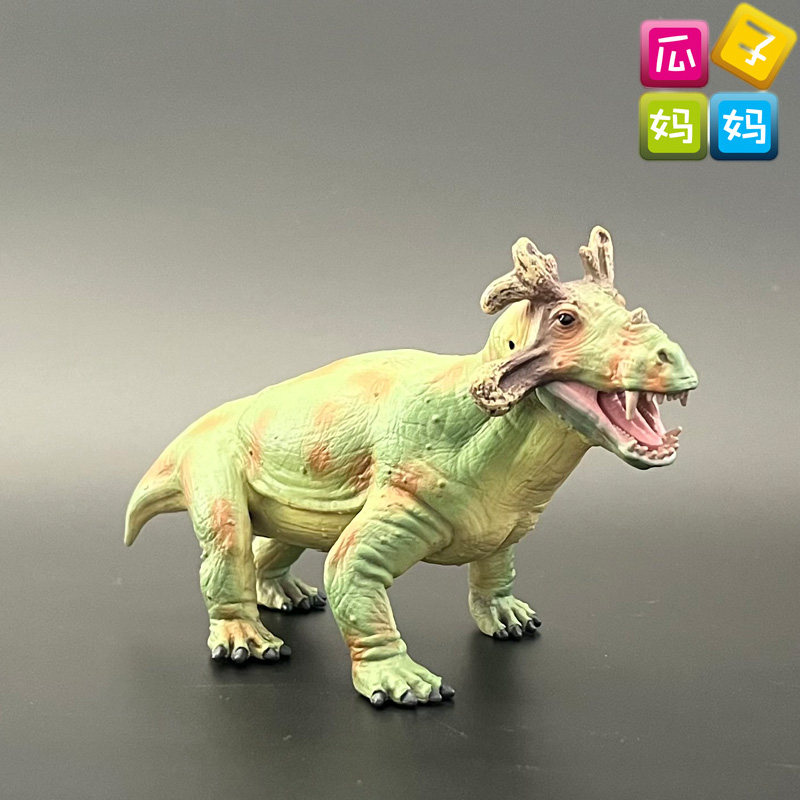 collecta我你他 冠鳄兽 仿真远古恐龙动物模型儿童认知玩具88816