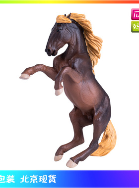 MojoFun2022 澳洲野马骏马仿真农场野生动物模型儿童玩玩具381060