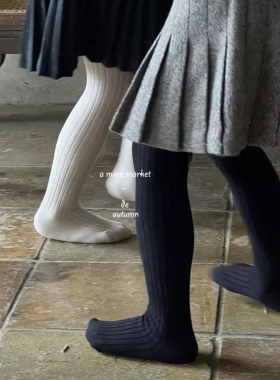 女童连裤袜春秋儿童洋气蝴蝶结打底袜韩系甜美公主女孩宝宝打底袜