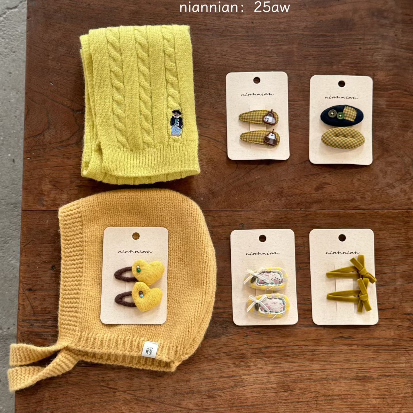 满3卡包邮念念niannian秋冬儿童发夹韩系女童发卡宝宝刘海夹边夹